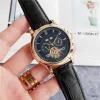 Top fashion brand PP Orologi da polso da uomo orologi multifunzionali di lusso orologio meccanico automatico Tourbillon impermeabile orologio da uomo d'affari da donna da polso