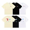 Men's T-Shirts Men Women Vintage Heavy Fabric BOX PERSPECTIVE Tee Slightly Loose Tops Multicolor Logo Nice Washed T-shirt