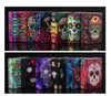 Latest Cool Smoking Colorful Skull Style Cigarette Cases Plastic Storage Box Innovative Housing Automatic Spring Opening Flip Moistureproof Stash Case DHL