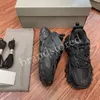 Designer Turnschuhe Track 3 3.0 Männer Schuhe Marke Frauen Sneaker Weiß Schwarz Leder Trainer Nylon Gedruckt Plattform Trainer Laufschuh 36-45