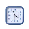 Horloges de table Simple vent décoration de la maison et montres étudiants paresseux saut deuxième muet réveil bureau de chambre d'enfants