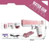 Sand Play Water Fun Summer Electric Glock Water Gun Water Storage Automatic Shooting Water Beach Outdoor Toys for Boys And Girls 230629