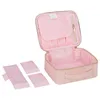 Makeup Train Cases Pretty PINK 98 Bag Cosmetische Case Organizer voor opslag en reizen 230628