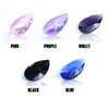 Crystals Glass Sew on Rhinestones Glass Sewing Claw Gemstones and Crystals Metal Back Prong Setting Sewing Rhinestones White Crystal lighting pendants