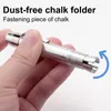 Silver Aluminum Alloy Chalk Keeper Holder