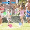 Sand Play Water Fun 612pcs Palloncini d'acqua riutilizzabili Palline in silicone Estate Nuoto Giocare Splash Ball Giocattoli Bomb Beach Giochi Famiglia Bambini 230628