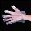 Gants jetables 100 pièces/sac en plastique préparation des aliments pour la cuisson nettoyage manipulation accessoires de cuisine Kdjk2003 Drop Delivery Home Garden Dhdrq