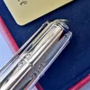 Pennor MSS 6 färger Klassisk kulspet Pen Superkvalitet Office Stationery Writing Smooth Leaf Clip Luxury Tationery med serienummer