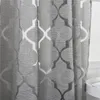 Cortina Marrocos Estampa Floral Tule Janela Transparente Cortina Para Sala De Estar Drapeado Transparente Decoração Da Casa D30