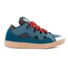 Chaussures de créateurs Baskets de bordure Rose pâle Noir Blanc Bleu clair Gris Orange Rouge Lavins Platform Trainer Hommes Femmes Chaussures de course