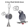Другие принадлежности для птиц Игрушки для попугаев для обучения обучению Разговор Интерактивная запись Воспроизведение Пересказ Электронный голосовой жевательный слезящийся колокольчик 230628