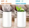 12oz Sublimation Blank Insulated Sippy Cups Stainless Steel Kids Tumbler with Handles Double Wall Vacuum Mugs Whiolesale G0629