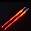 Baguettes 1 paire Sabre laser LED Glowing Light Up Chop Sticks Sabre chinois Home Party Decor