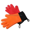 Bbq Tools Accessories Heat Resistant Cooking Gloves Sile Grilling Long Waterproof Kitchen Oven Mitts For Barbecue Baking Jk2005 Dr Dh3Xc