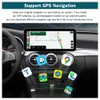 10.25 "o 12.3 '' Qualcomm Android 12 8G RAM 128G ROM CAR RADIO GPS Navigazione Bluetooth WiFi Head Schermata dell'unità testa per Mercedes Benz GLC S205 W205 2014-2018