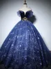 Urban Sexy Dresses Quinceanera, langes formelles Kleid, Abschlussball, blaue Abendkleider für Damen, Party, 230612