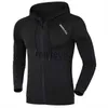 Herren Hoodies Sweatshirts Kompression Elastische Hoodies 2023 Frühling Dünne Sport Jacken Mann Gym Sportswear Laufen Fitness Mit Kapuze Bodybuilding Sweatshi J230629