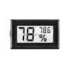 Termômetros domésticos mini digital lcd sensor de temperatura interna medidor de umidade termômetro higrômetro medidor fahrenheit/celsius para dhdfb