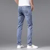 Designer di jeans da uomo Jeans di marca di moda di fascia alta versione coreana da uomo slim fit piccolo tubo dritto 2022 primavera ed estate sottile trasmissione in diretta ILVZ