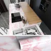 3D Wall Panel Width Marble Wallpaper Contact Paper Waterproof Oil-proof Wall Stickers PVC Self Adhesive Kitchen Ambry Countertop Home Decor 230628