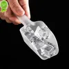 Neue 1Pcs Kunststoff Eis Scoops Mini Transparent Eis Schaufel Party Bar Buffet Küche Gadget Für Süßigkeiten Dessert Getreide trockenen Waren Schaufel