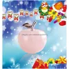 Andra trädgårdsmaterial Naturliga Rose Quartz Pink Apple Decoration Study Room Diy Gift Drop Delivery Home Patio Lawn DH7CW