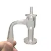 Полностью сварной набор Terp Slurper Quartz Banger с крышкой Carb Скошенный край Terp Slurp Dab Nail Бесшовный полный сварной шов для стеклянных бонгов Кальян оптом