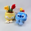 Groothandel anime schattige Kaby bloempot knuffels Stitch ingemaakte pop kinderspellen speelkameraadjes vakantie geschenken indoor decoratie