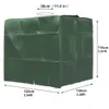 Cubierta de polvo Cubierta de tanque verde Contenedor IBC de 1000 litros Cubierta de polvo impermeable Tela Oxford 210D Herramientas para exteriores 230628