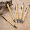 Bamboo Wood Ballpoint Pen Eco-friendly Bamboo Ballpoint Writing Pens Advertising Company Custom Logo Signature Ball Pens TH0700