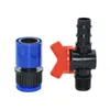 Watering Equipments 8/11 1/2 3/4 Inch Garden Hose Irrigation Water Valve Tap 16mm 20mm Connector Cranes Waterstop Adapter 1pcs