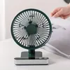 1pc, piccolo ventilatore da ufficio per desktop con ricarica USB, testa oscillante portatile con ventilatore da tavolo a forte vento, essenziale per l'estate