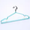 Hangers Household Plain Anti-slip Dip Plastic Hanger Dormitory Balcony Light Luxury Drying Rack Southeast Clothes Clothing