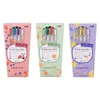 Stylos populaires Uniball un petit petit core à noyau de fruit en édition limitée 0,38 Couleur Gel Color Hand Pen