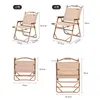 Camp Furniture Nordic Fabric Outdoor Fishing Chairs Camping Portable Folding Chair Multifunctional Backrest Beach