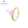 14R2342702 xuping schmuck 14K gold farbe Elegante Einfache Mode mode ring Synthetische moissanite ringe diamant ring