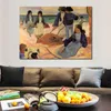 Impressionniste Paysage Toile Art Les Cueilleurs De Varech Paul Gauguin Peintures À La Main De Haute Qualité Décor À La Maison