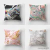 Cushion/Decorative Nordic Abstract Simple Cover Living Room Sofa Office Seat Car Waist Cushion Cover Home Decoration