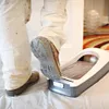 Coberturas descartáveis Película de cobertura de sapato descartável para máquina dispensadora automática de capa de sapato Película de bota transparente 230628