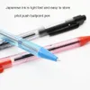 Pennor 10 Japanese Pilot BPKP Pushtype Ballpoint Pennor 0,7 mm Stationery Skriver smidigt utan bläck som blockerar söta studentförsörjningar