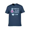Мужская футболка-поло Chemistry Is Like Cooking Funny T-Shirt Футболка Блузка с животным принтом для мальчиков