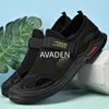 Sandales homme mode été en plein air plage décontracté Baotou trou chaussures pour hommes respirant plate-forme intérieur Roma 230629