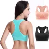 Women's Tanks 3 Colors / Sizes Professional Absorb Sweat Top Aerobics Vest Women Seamless Padded Sportes Bra Crop M L XL W0011