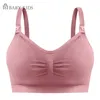 Zwangerschap Intimates Bras Wirefree Voedingsbeha Slipje Set Zwangerschap Kleding Voorkomen Verzakken Borstvoeding Womens Ademend Lactancia 230628