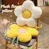 Almofada/flor decorativa de pelúcia para cadeira de girassol macia almofada de pelúcia para sofá de pelúcia almofada de assento para crianças meninas presente de aniversário R230629
