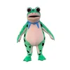 Frog Mascot Costume Cartoon Doll Costume Adult Walking Funny Props Costume Toad Doll Costume