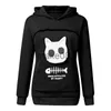 Herren Hoodies Sweatshirts Damen Hoodies Sweatshirt Winter Tier Beutel Kapuze Pullover Bluse Tops Lady Carry Cat Atmungsaktive Übergroße Sweatshirts J230701