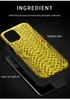 Custodia in vera pelle di vero pitone per iPhone 11 12 13 Pro Max 14 Cover posteriore in pelle di serpente