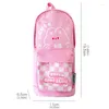 Cartoon Mini Backpack Pencil Case Kawaii Girls Boys Bag School Stationery Supplies High Capacity Pencilcase