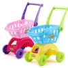 Kitchens Play Food Kids Shopping Cart Toy Cut Fruit Vegetables Pretend Play Kitchen Game Basket Simulation Fruit Food Educational House Grils Gifts 230628